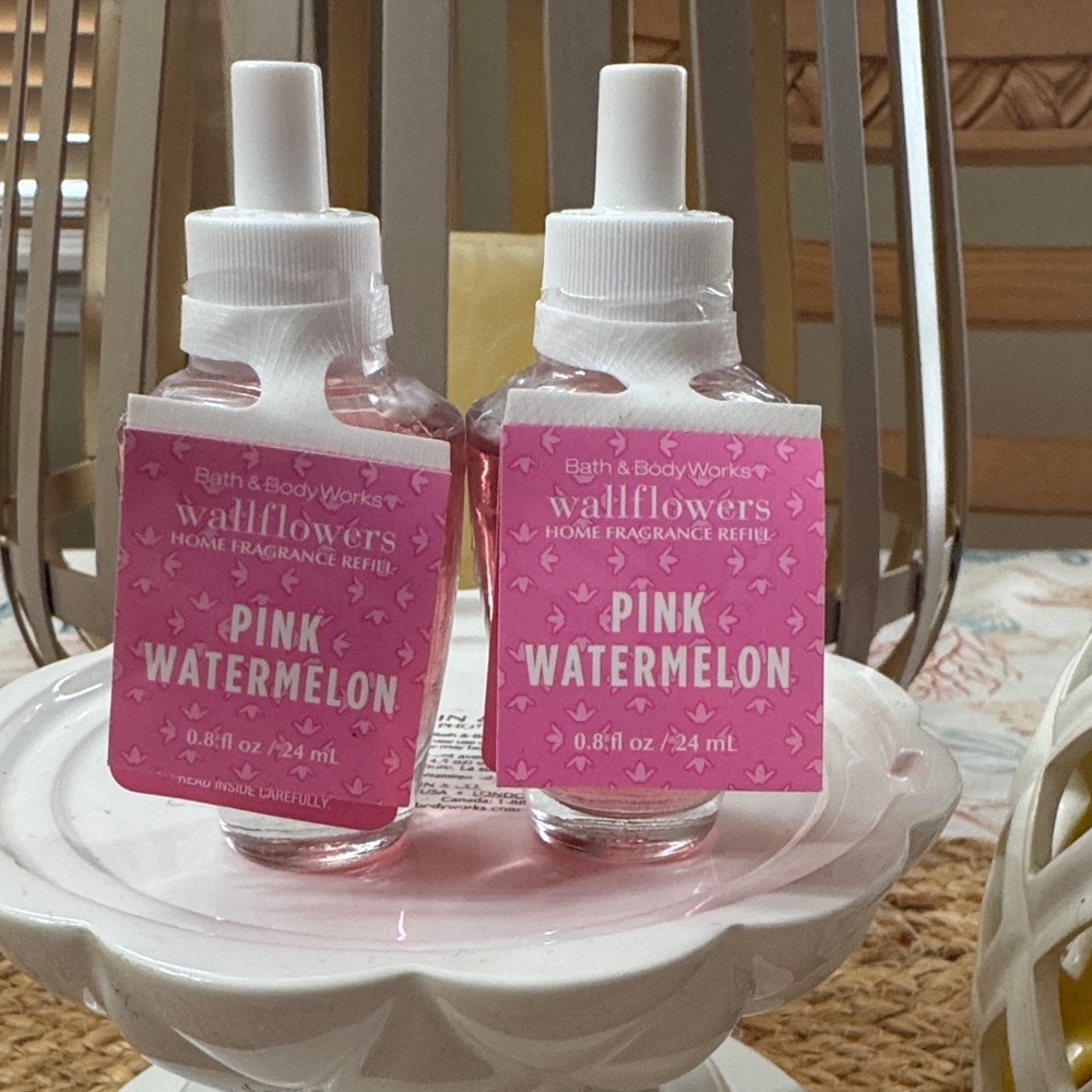 Bath & Body Works Pink Watermelon Wallflowers Refill Set